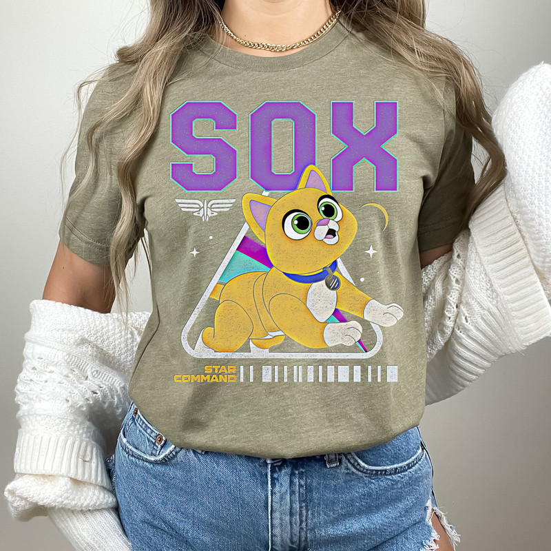 Disney Lightyear Sox Star Command Cat Shirt, Disney Cat Shirt, Disney Movie Shirt, Disney Youth Shirts, Lightyear Movie Shirt.jpg