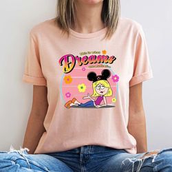 disney lizzie mcguire dreams shirt, lizzie mcguire gift shirt, lizzie mcguire travel shirt, disney vacation shirt, disne