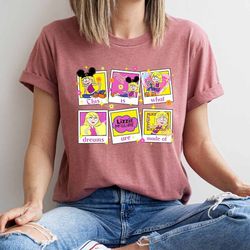 disney lizzie mcguire emotion shirt, this is what dreams are made of shirt, disney trip tee, disney gift shirt, lizzie m