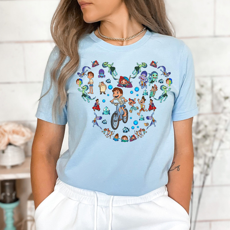 Disney Luca Shirt, Luca Mickey Shirt, Luca Matching Shirt, Disney Trip Shirt, Disneyland Kids Shirt, Luca Paguro, Luca Gift Shirt.jpg