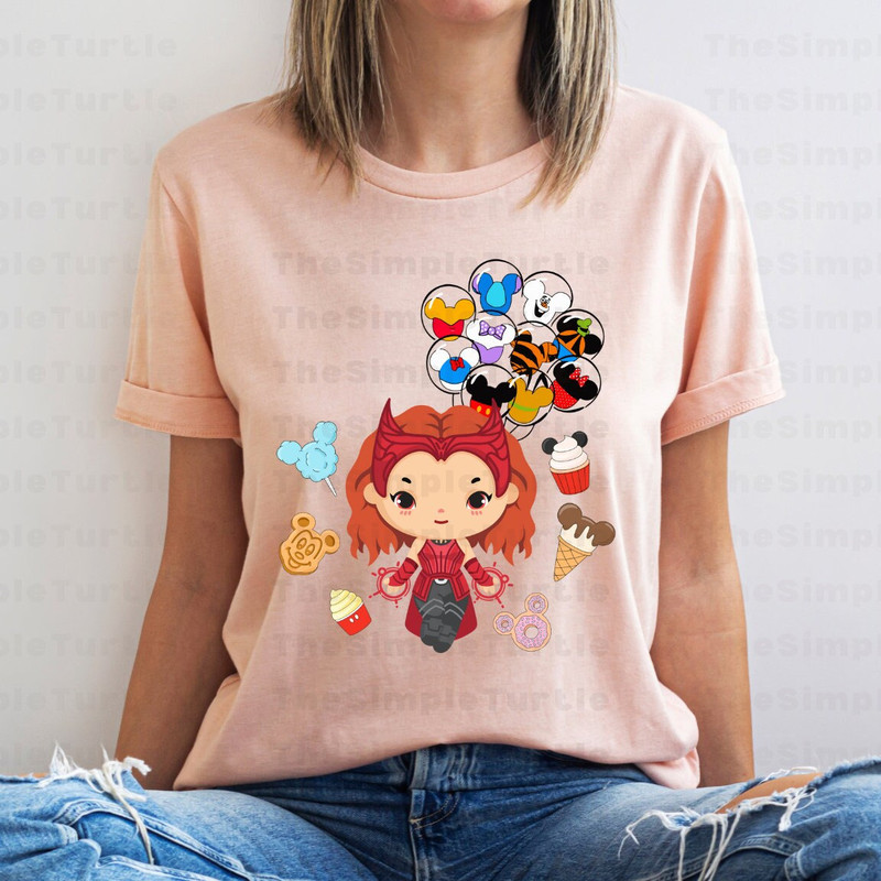 Disney Marvel Anti-Hero Wanda Maximoff Scarlet Witch Shirt, Disney Avengers Shirt, Disney Wandavision Shirt, Disney Superhero Shirt.jpg