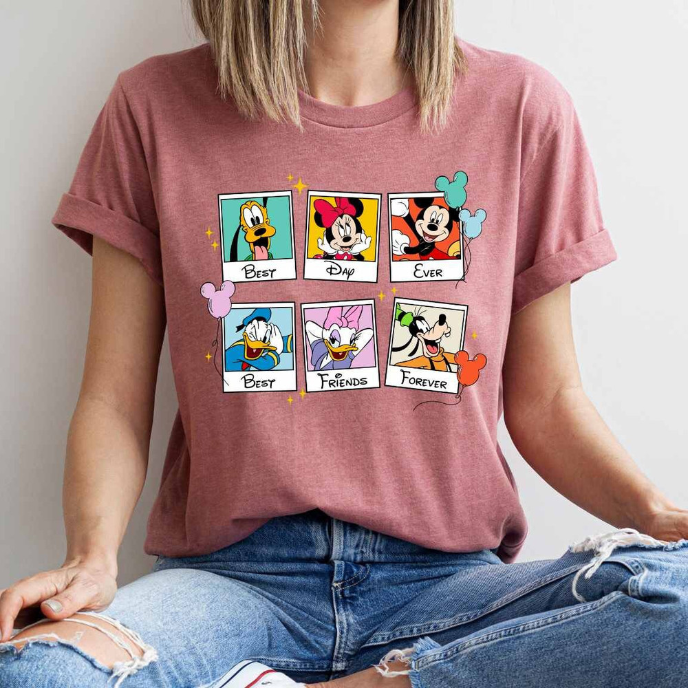 Disney Mickey Best Day Ever, Best Friends Forever Shirt, Disney Mickey's Friends, Mickey, Minnie, Pluto, Daisy Duck, Donald Duck, Goofy Tee.jpg