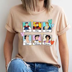 disney prince best day ever shirt, the prince, aladdin and prens eric gift shirt, best friends forever shirt, disney vac