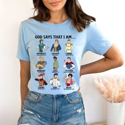 disney prince shirt, god says that i am prince charming aladdin naveen phillip eric captain john smith, disney world