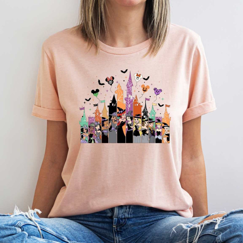 Disney Princess Halloween Shirt, Disney All Princess, Halloween Princess Shirt, Halloween Gift, Halloween Trip Tee,Disney Halloween Tee.jpg