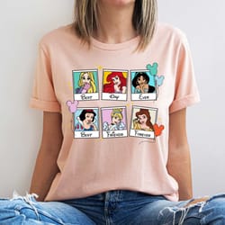 disney princesses rapunzel ariel and jasmine best day ever shirt, snow white cinderella belle best friends forever shirt