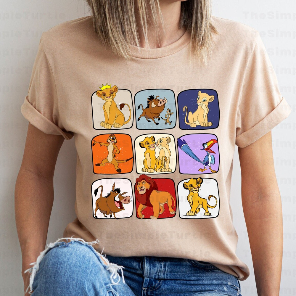 Disney The Lion King Simba Shirt,Disney Hakuna Matata Shirt, Disney Movie Mufasa The Lion King,Simba - Nala - Timon - Pumbaa - Rafiki - Zazu.jpg
