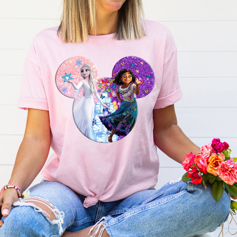 Encanto and Elsa on Ice Shirt, Encanto on Ice Shirt, Frozen on Ice Shirt, Frozen Shirt, Disney Event Shirt, Encanto Gift.jpg