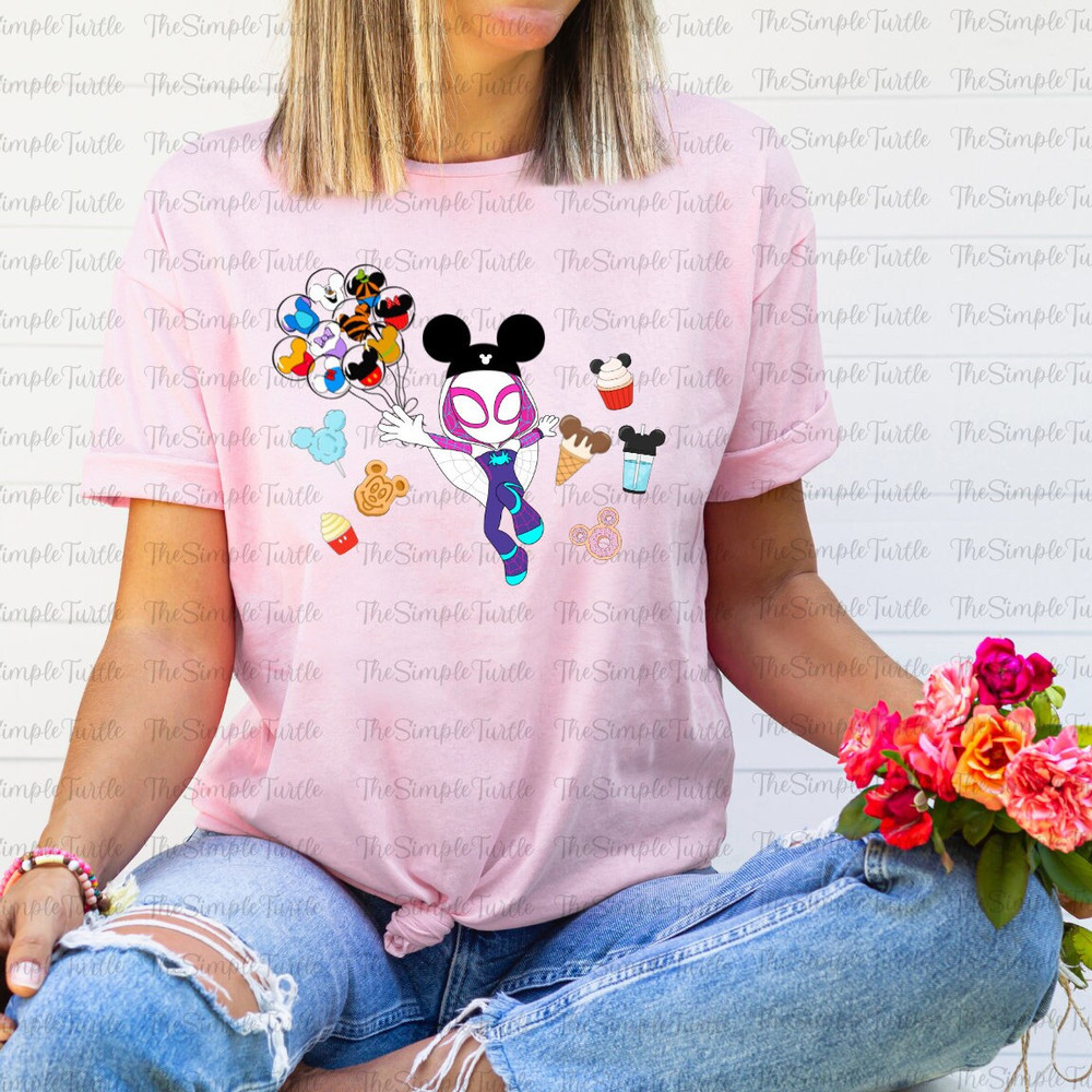 Ghost Spider man Shirt, Gwen Stacy Shirt, Disney Shirt, Marvel's Spider Man, Disney Snacks Shirt, Marvel Snacks Shirt, Disney Gift Shirt,.jpg