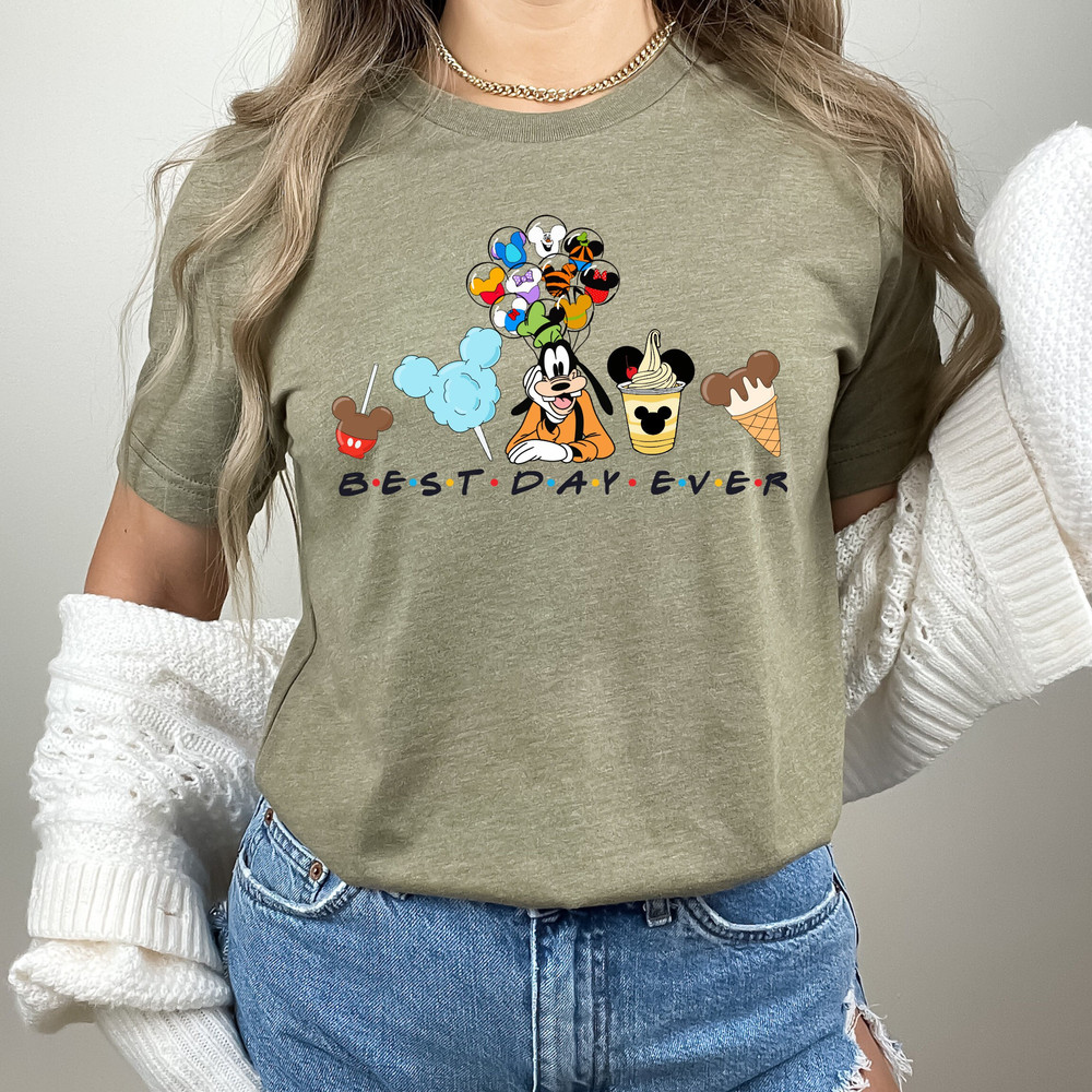 Goofy Best Day Ever Shirt, Goofy Gift Shirt, Disney Movie Character, Goofy with Balloons Shirt.jpg