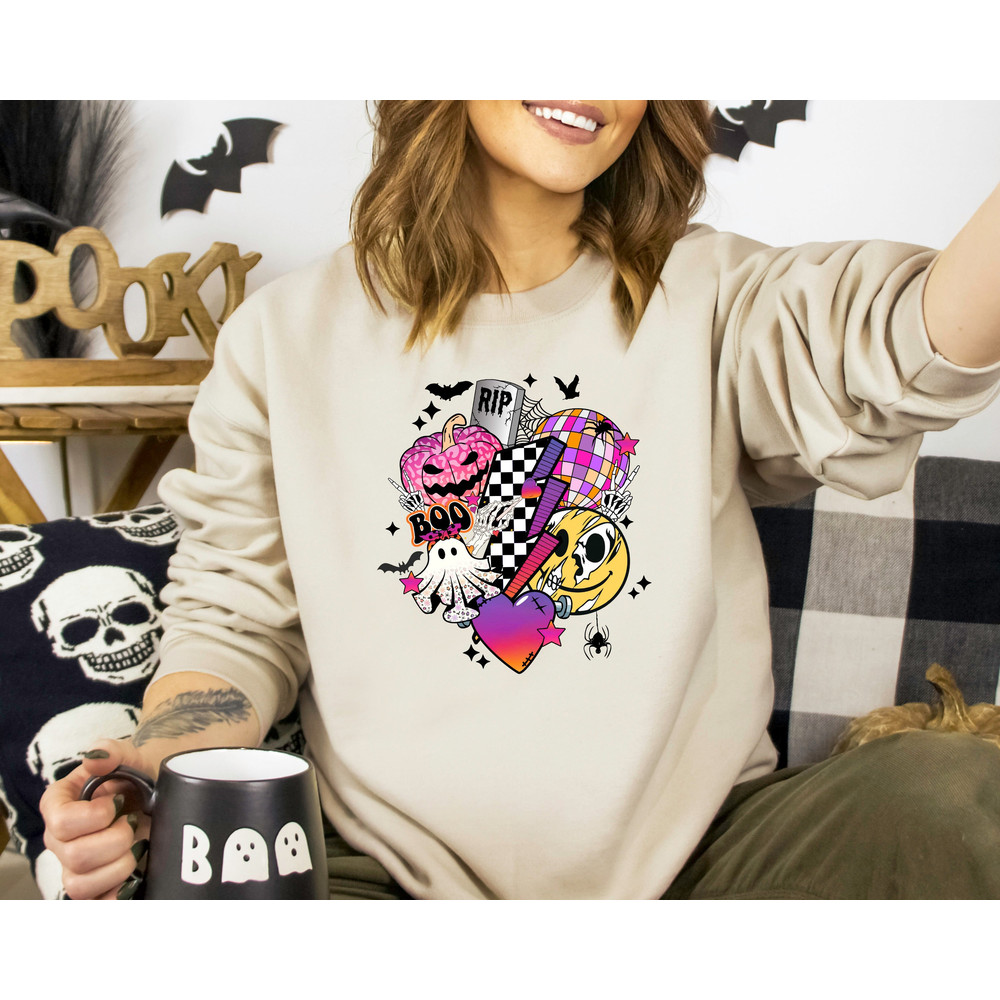 Halloween Doodles Shirt, Halloween Boo Sweatshirt, RIP Boo Shirt, Spooky Halloween Shirt, Halloween Ghost Sweatshirt, Halloween Gift.jpg