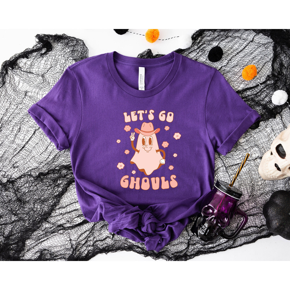Let's Go Ghouls Shirt, Halloween Ghost Shirt, Spooky Shirt, Cute Halloween Shirt, Halloween Sweatshirt, Halloween Vibes Shirt,Halloween Gift.jpg