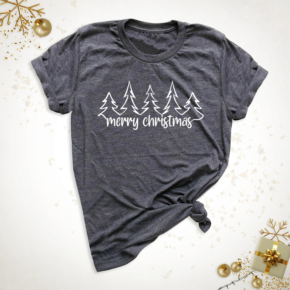 Forest Christmas Trees Shirt, Christmas Gift Ideas, Holiday Shirt, Cute Christmas Shirts, Christmas Tee, Christmas TShirt, Holiday Tee.jpg