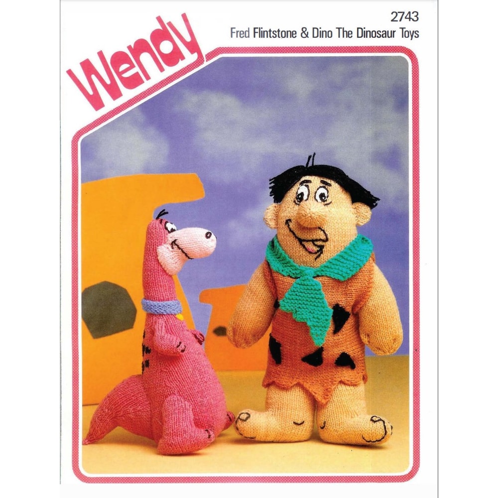 Flintstones Amigurumi PDF Pattern toys patterns.jpg