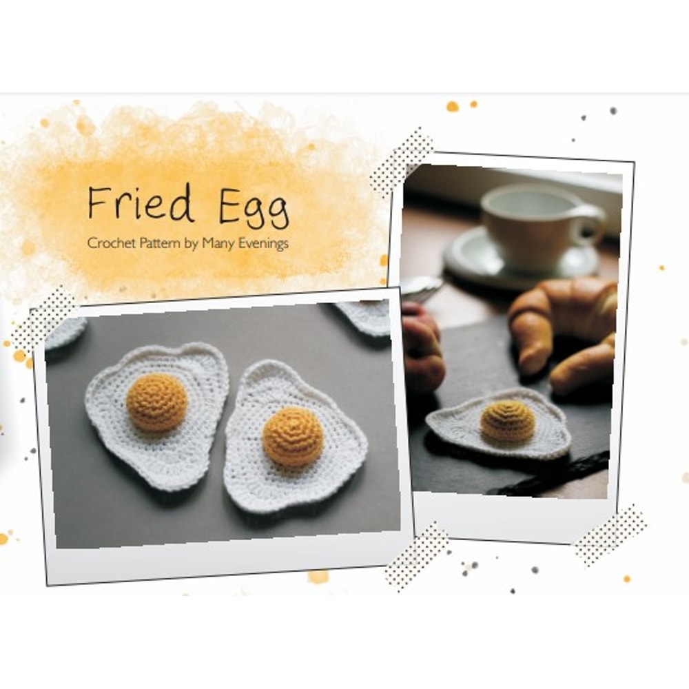 Fried Egg Amigurumi Crochet Patterns, Crochet Pattern.jpg