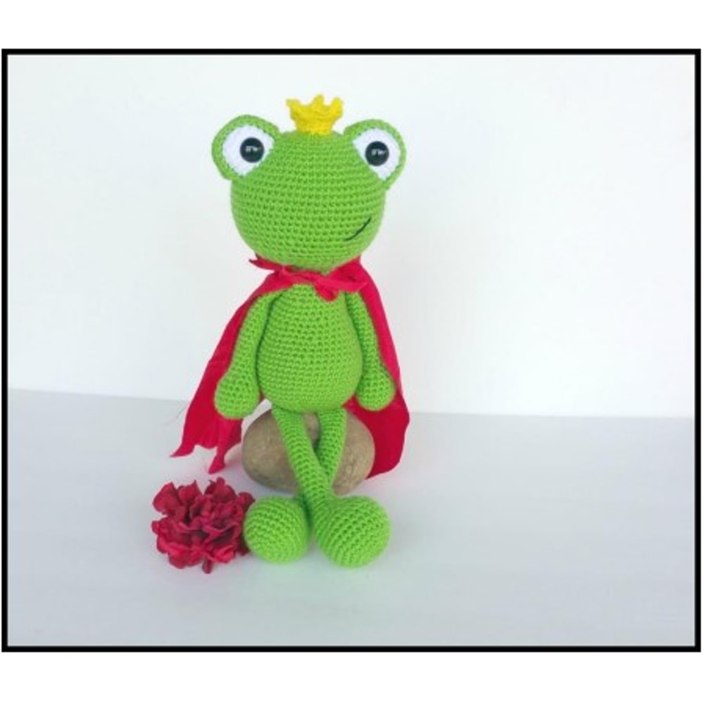 Frog prince Amigurumi Crochet Patterns, Crochet Pattern.jpg
