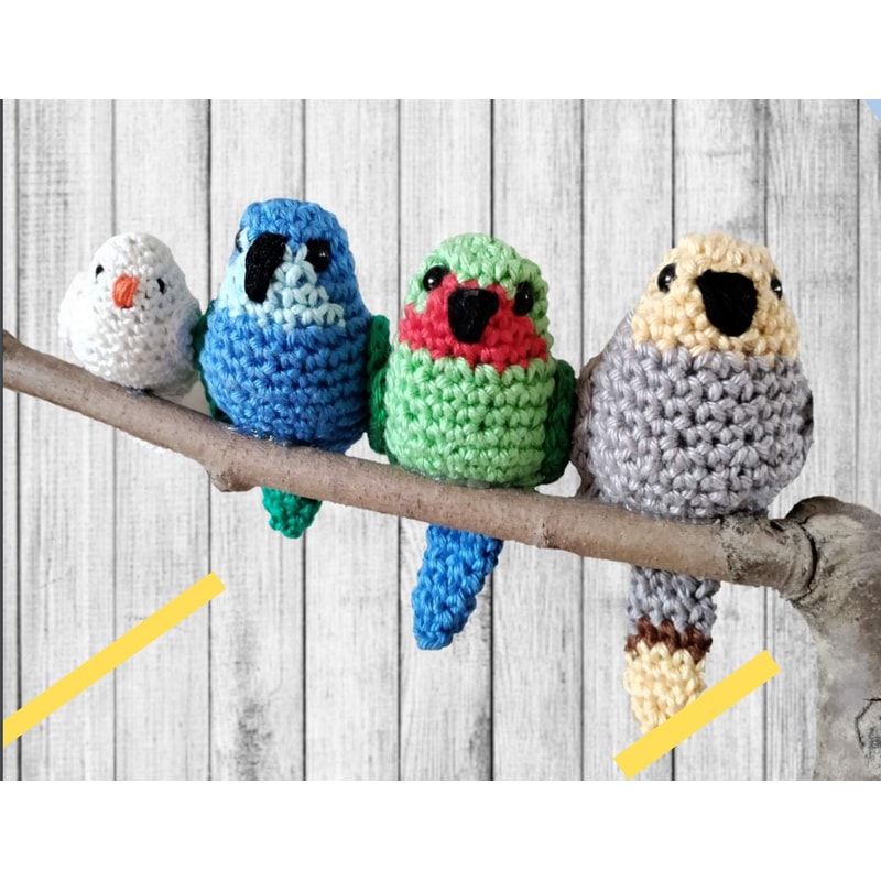 Mini Parrot Amigurumi Crochet Patterns, Crochet Pattern.jpg