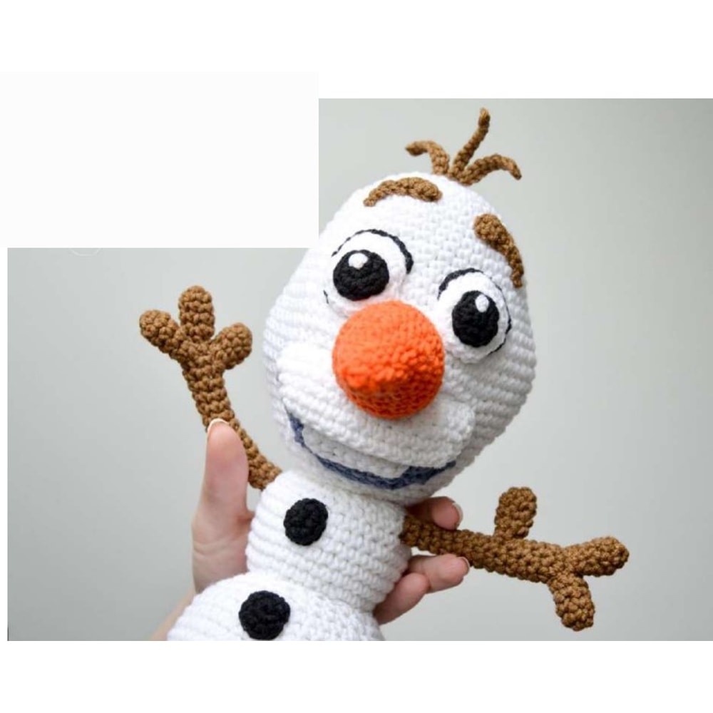 Olaf Snowman Amigurumi PDF Pattern toys patterns.jpg