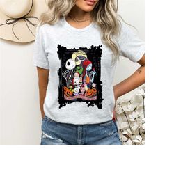 halloween jack and sally tshirt, fall vintage skeleton sweatshirt, horror halloween pumpkin tee, nightmare before christ