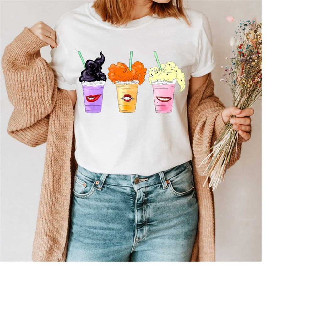 Halloween Sandra Sister TShirt, Halloweentown Skull Coffee Cup Sweatshirt, Coffee Halloween Sweatshirt, Coffee Lover Swe.jpg