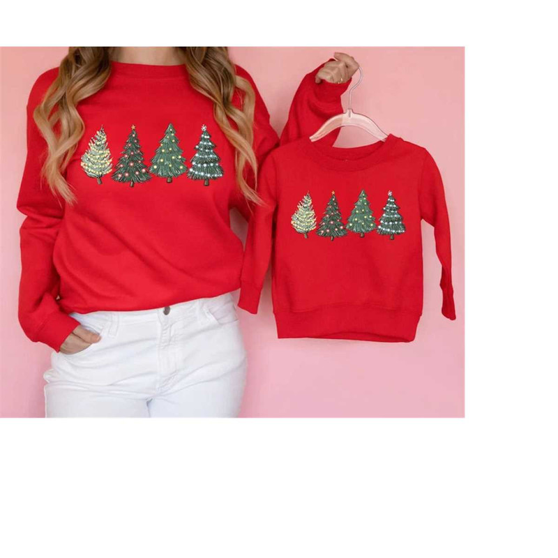 Mommy and Me Christmas Sweatshirt, Matching Mom and Me Christmas, Matching Christmas Shirt, Christmas Outfit, Mama Mini.jpg