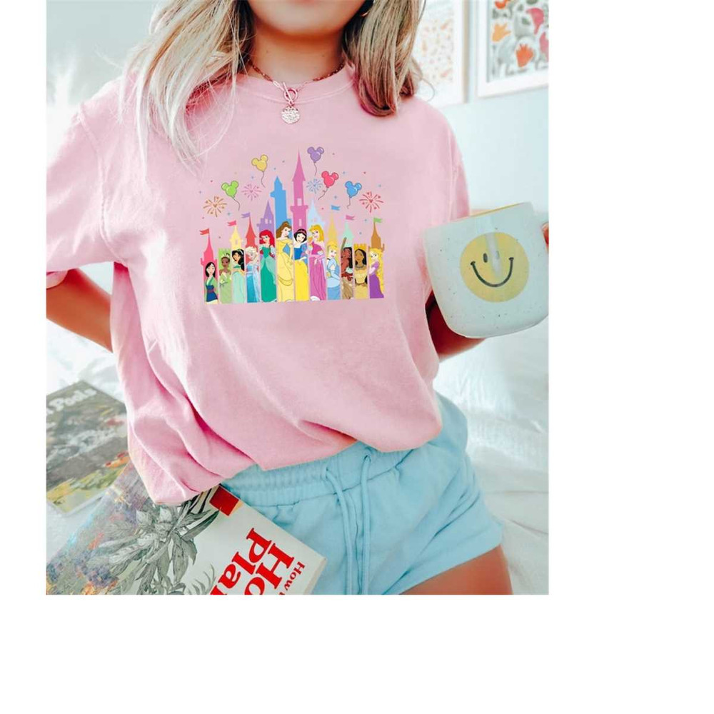 Princess Castle Shirt, Disney Castle, Princess Gift, Disney Girl Trip, Princess Shirt, Princess Castle, Disney Family Tr.jpg