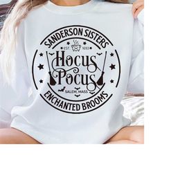 sanderson sister hocus pocus halloween witches tshirt, halloweentown sweatshirt, halloween shirt for men, funny hallowee