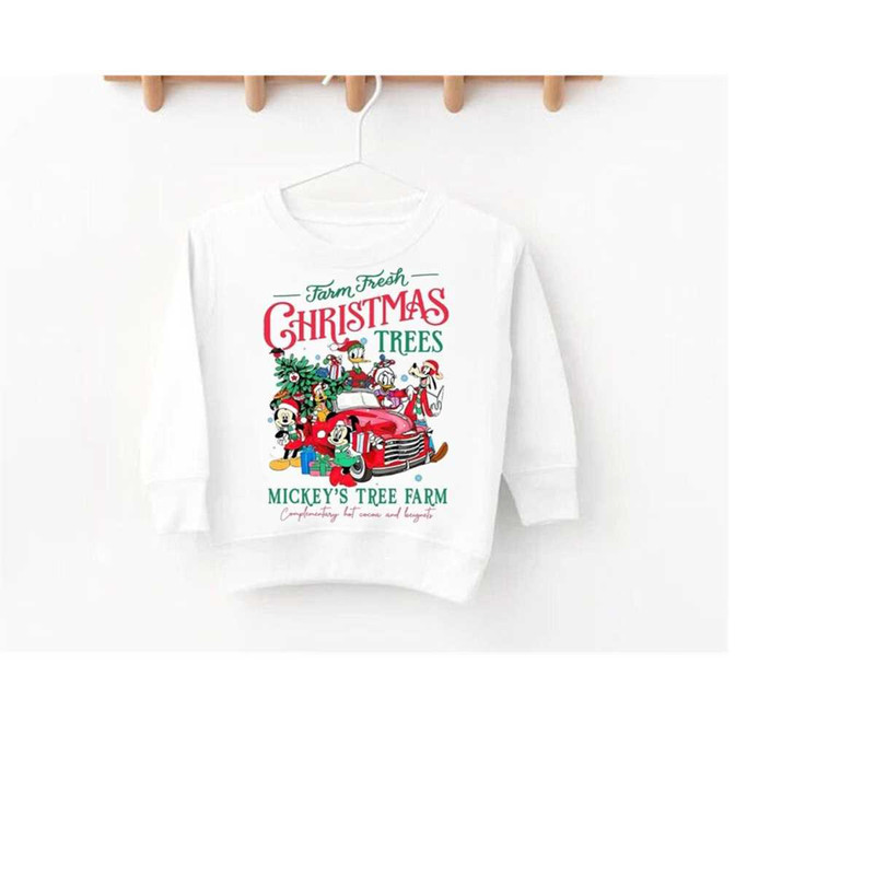 Tree Farm Mouse & Friends Christmas Sweatshirt, Mickey's Christmas Tee, Mickey and Friends Christmas, Todder Christmas S.jpg