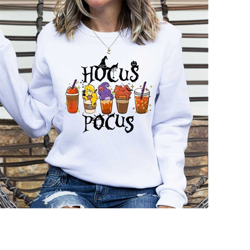 Vintage 90s Halloween Coffee Latte Tshirt, Fall Vintage Ghost Halloween Sweatshirt, Cute Halloween Tshirt, Monster Tee,.jpg