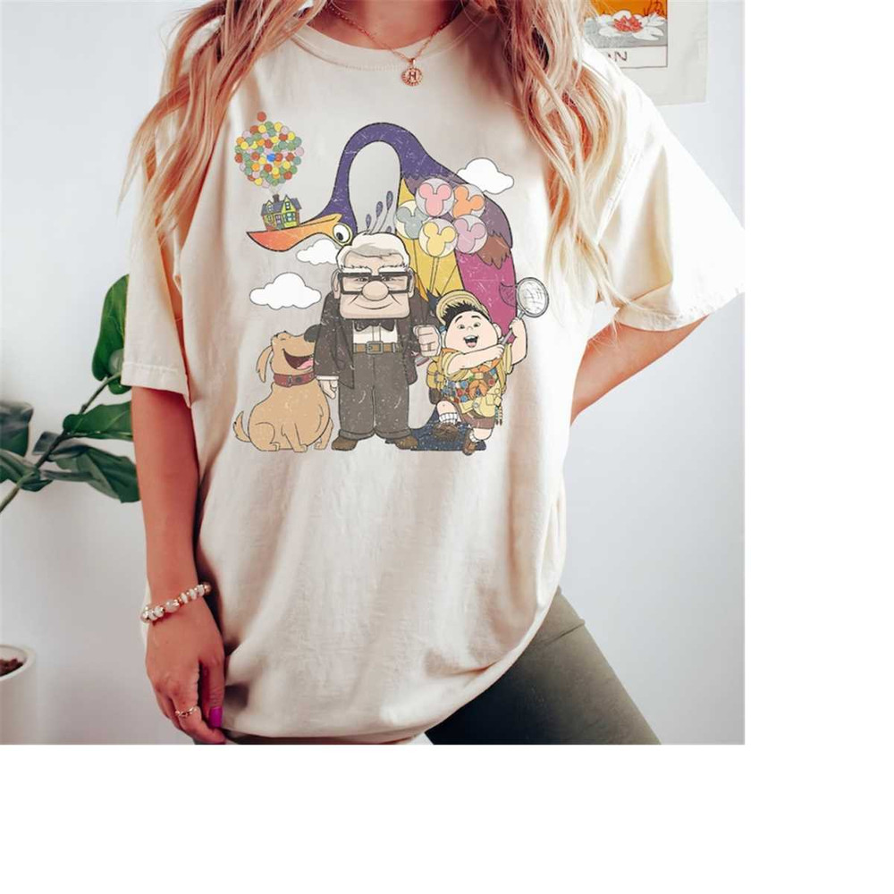 Vintage Adventure is Out There Shirt, Up Movie Shirt, Up Balloon Shirt, Pixar up Shirt, Disney Family Vacation 2023, Dis.jpg