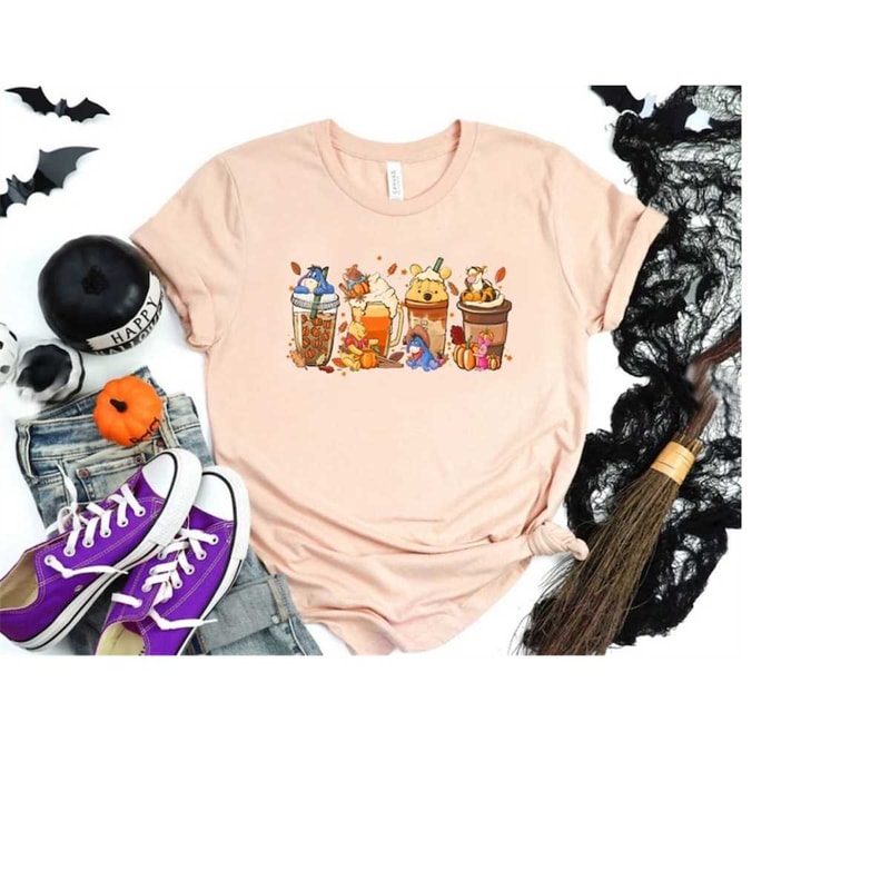 Vintage Halloween Winnie the Pooh Shirt, Disney Halloween Coffee Sweatshirt, Pumpkin Spice Latte Sweatshirt, Vintage Dis.jpg