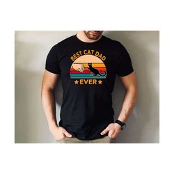 best cat dad ever tshit, best cat dad tee, cat owner men tee, cute cat dad tee, fathers day cat dad gift tee.jpg