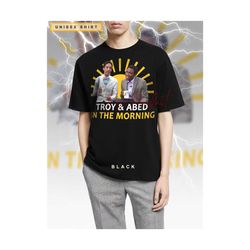 community troy and abed in the morning tshirt funny the communityy shirt, troy abed retro, funny troy barnes tee, troy a