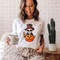 Halloween Skeleton Pumpkin Shirt Spooky Skeleton Shirt Trendy Fall Shirt for Women Gift For Halloween Gentleman Shirt Cute Autumn Tee.jpg