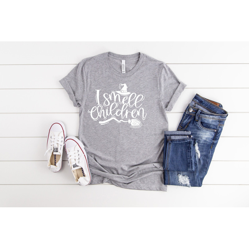 I Smell Children Halloween Shirts, Funny Halloween Shirts, Witch Shirt, Hocus Pocus Shirt, Basic Witch Shirt, Happy Halloween Shirt.jpg