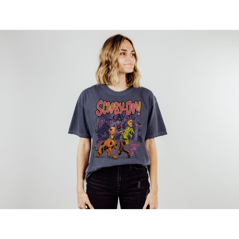 Scooby Doo Vintage T Shirt Horror Movie Tee Halloween T Shirt Halloween Gifts Scooby Doo Halloween Shirt Halloween Party Costume Shaggy.jpg