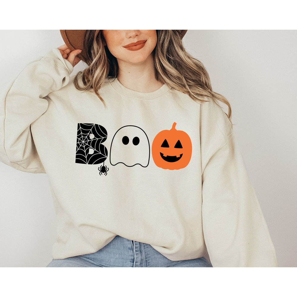Halloween Boo Sweatshirt, Halloween Ghost Sweatshirt, Halloween Pumpkin Sweatshirt, Spider Halloween Sweatshirt, Pumpkin Sweatshirt.jpg