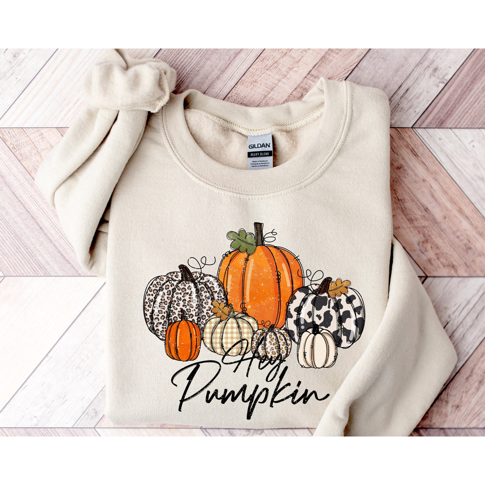 Hey Pumpkin Sweatshirt, Halloween Sweatshirt, Halloween Sweater, 2023 Halloween, Retro Spooky Season, Pumpkin Sweatshirt,Halloween Shirt.jpg
