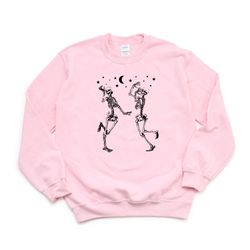 dancing skeleton shirt, halloween sweatshirt, halloween dance team shirt, halloween party dancing skeleton shirt, dancer