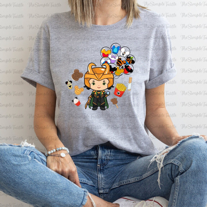 Loki Snacks Shirt, Marvel Loki Shirt, Disney Loki Shirt, Loki Balloons Shirt, Disney Snacks Shirt, Disney Adult Shirt, Disney Gift Tees.jpg