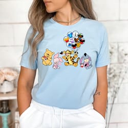 winnie the pooh snaks shirts, baby pooh shirt, baby winnie the pooh characters, disney kids shirt, piglet,tiger shirts