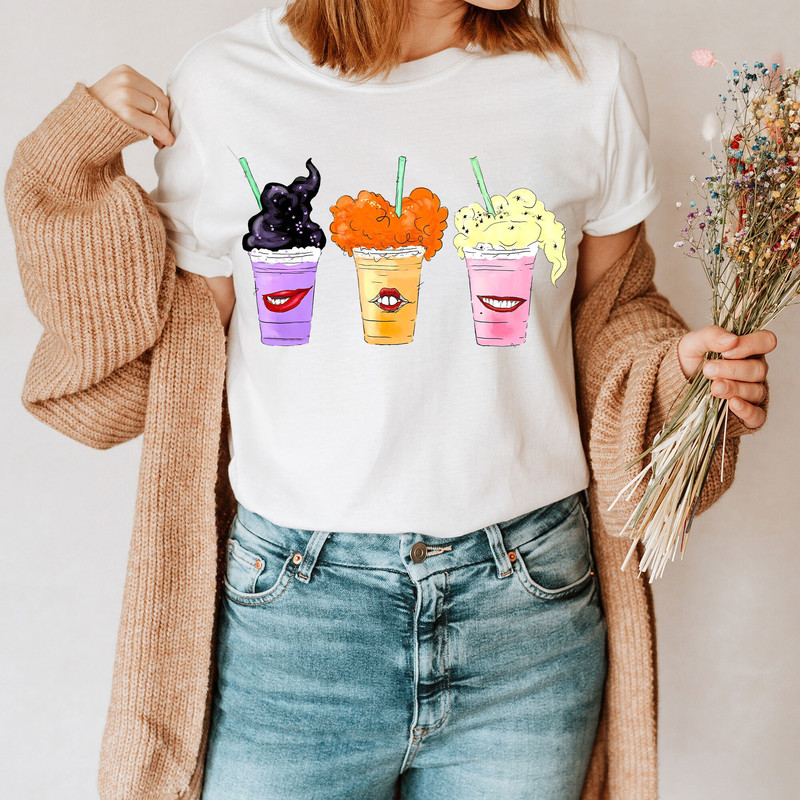 Halloween Sandra Sister TShirt, Halloweentown Skull Coffee Cup Sweatshirt, Coffee Halloween Sweatshirt, Coffee Lover Sweatshirt.jpg