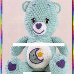 10 Care Bear Plushies,  Amigurumi PDF Pattern toys patterns