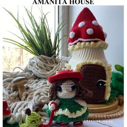 Amanita House,  Amigurumi PDF Pattern toys patterns