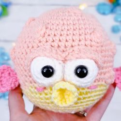 Angry Puffer Fish, Amigurumi Crochet Patterns, Crochet Pattern