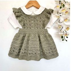 Baby Girls Dress,  Amigurumi PDF Pattern toys patterns