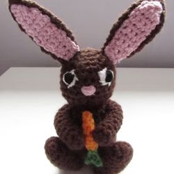 Charlie Rabbit Amigurumi Crochet Patterns, Crochet Pattern