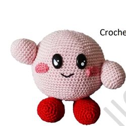 Crochet Pattern for Kirbi Amigurumi Crochet Patterns, Crochet Pattern