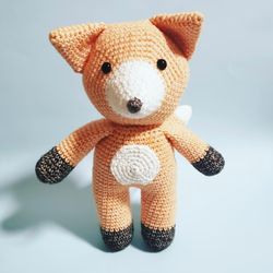 Fiero the Fox Amigurumi Crochet Patterns, Crochet Pattern
