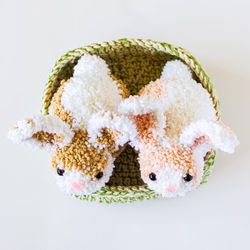 Flopsy and Mopsy Amigurumi Crochet Patterns, Crochet Pattern